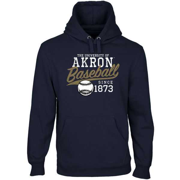 Men's Akron Zips Ballpark Pullover Hoodie - Navy Blue,We sell and wholesale Men's Akron Zips Ballpark Pullover Hoodie - Navy Blue on line form chian!